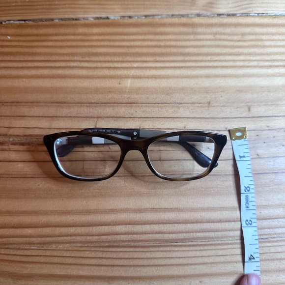 Vogue Black Rectangular Eyeglasses - Picture 3 of 12